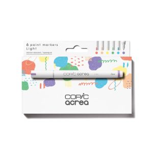 foto di Pennarelli Copic Acrea Set – Light (6 colori)
