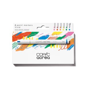 FOTO DI Pennarelli Copic Acrea Set – VIVID (6 colori)