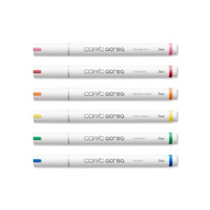 Pennarelli Copic Acrea Set – VIVID (6 colori) - 1