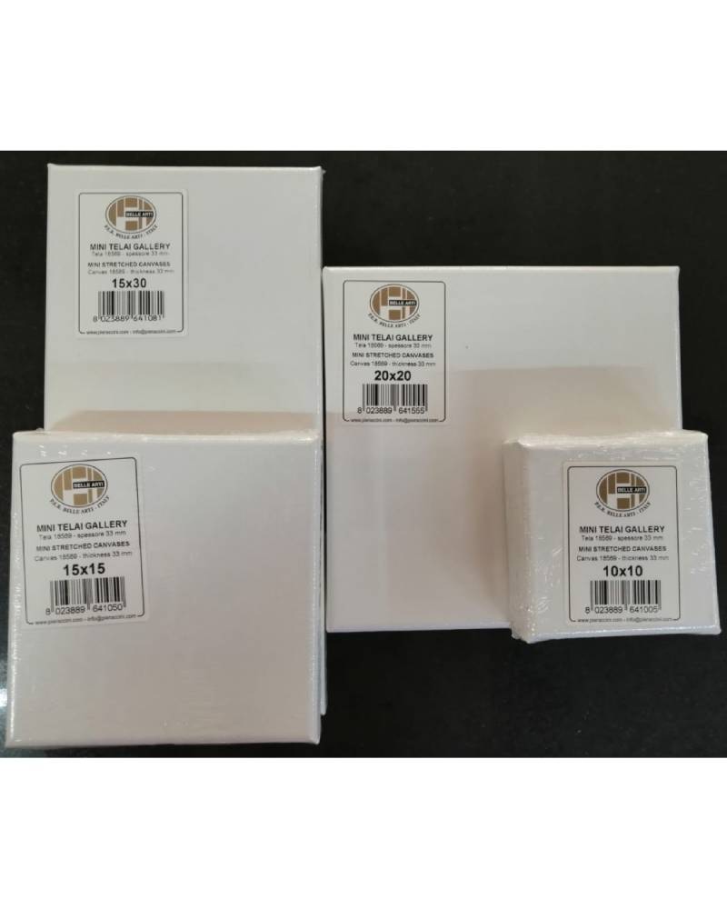 Pieraccini Mini Tela per Dipingere – Telaio Telato 68/Mini - 1