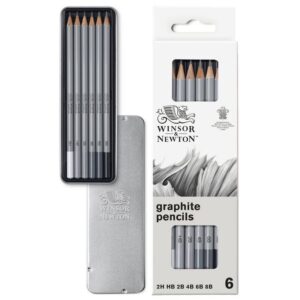 Winsor & Newton Astuccio con Matite in Grafite - 4