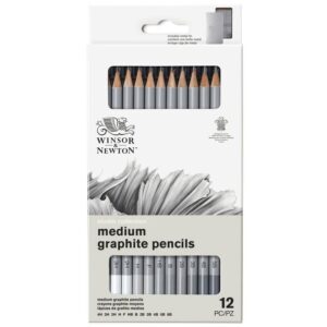 foto di Winsor & Newton Astuccio con Matite in Grafite Morbide 