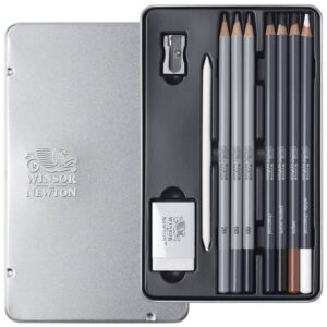 foto di Winsor & Newton Set da Disegno - Sketching Completo con Matite e Accessori
