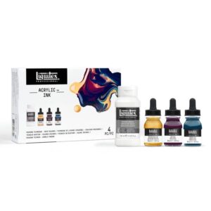 Set Inchiostro Acrilico Liquitex – Deep Colours Pouring Technique 30ml - 1