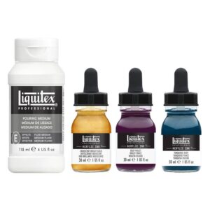 foto di Set Inchiostro Acrilico Liquitex – Deep Colours Pouring Technique 30ml