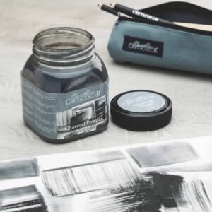 Cretacolor Carboncino in Polvere – Barattolo da 175g - 2