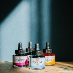 Set acquerelli liquidi Ecoline – 10 x 30 ml - 1