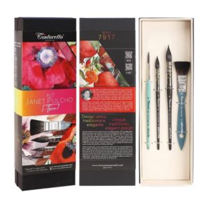 foto di Tintoretto Janet Pulcho Watercolor Brush Set