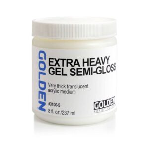 FOTO DI Golden Extra Heavy Gel Semi-Gloss, Gel Acrilico Extra Denso e Satinato