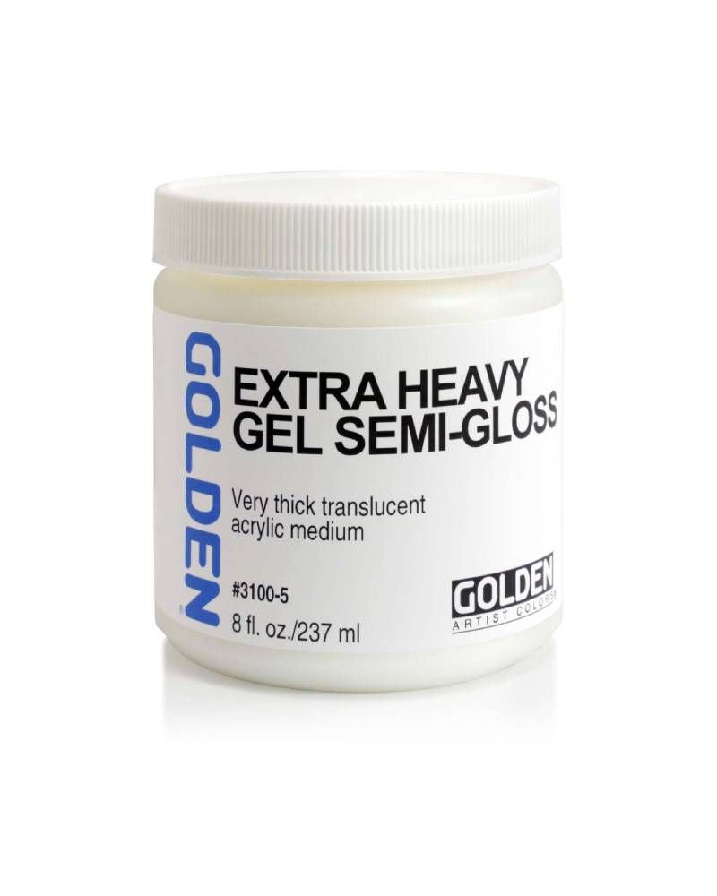 FOTO DI Golden Extra Heavy Gel Semi-Gloss, Gel Acrilico Extra Denso e Satinato