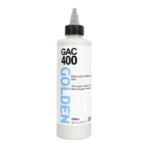 foto di Golden GAC 400 Medium Acrilico per Rinforzare e Irrigidire i Tessuti