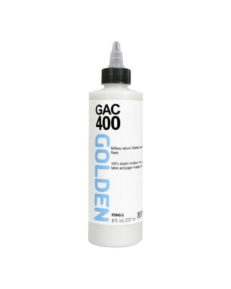 foto di Golden GAC 400 Medium Acrilico per Rinforzare e Irrigidire i Tessuti