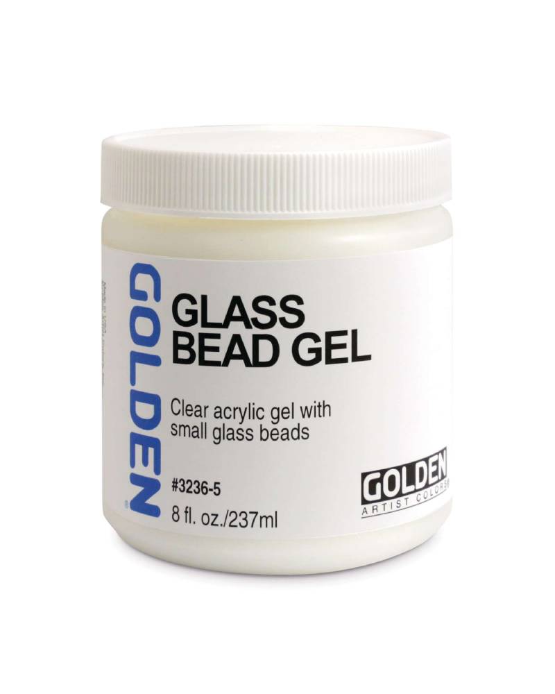 FOTO DI Golden Glass Bead Gel, Gel Acrilico con Microsfere di Vetro