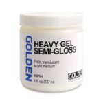 Golden Heavy Gel Semi-Gloss, Gel Acrilico Denso e Satinato