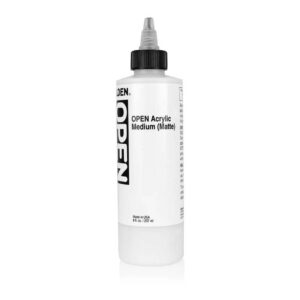 foto di Golden OPEN Medium Matte per acrilici – medium opaco professionale 237ml