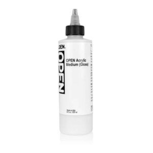 foto di Golden OPEN Medium Gloss per acrilici – 237ml