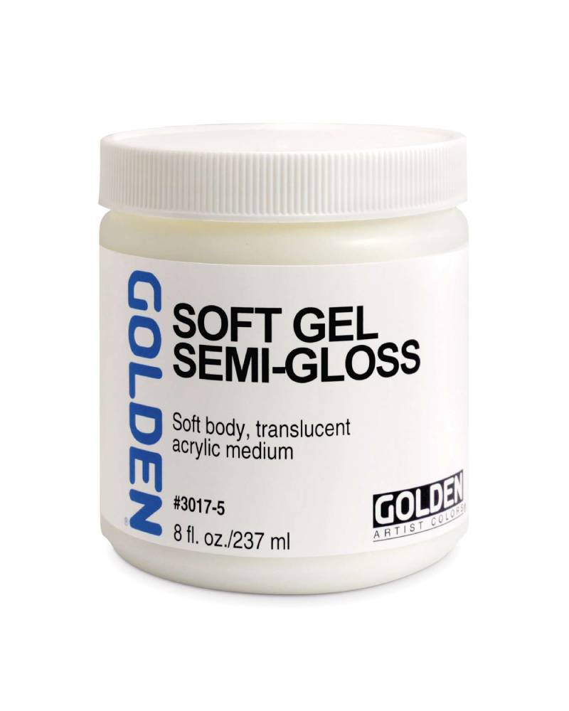 FOTO DI Golden Soft Gel Semi-Gloss, Gel Acrilico Semilucido Morbido