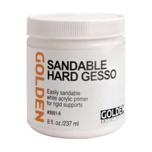 foto di Golden Sandable Hard Gesso: Il Fondo Acrilico Levigabile