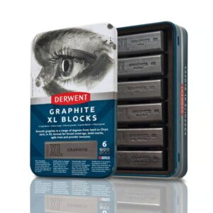 Blocchi Grafite Derwent XL – Set – per espressione artistica - 5