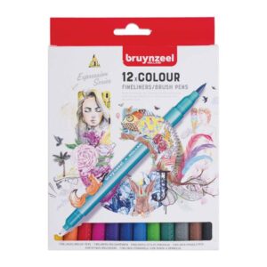 foto di Talens - Bruynzeel Creatives, Set di Fineliner Brush Pen