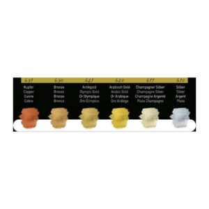 Set Acquerelli Perlati Metallizzati – Finetec - 2