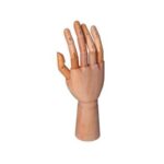 Mano snodabile in legno per disegno artistico – Mano Destra Uomo 30 cm