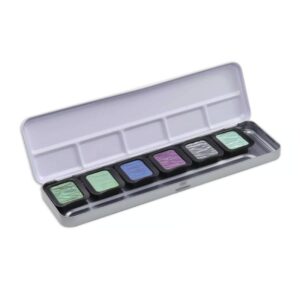 Set Acquarelli Perlescenti Freddi – Finetec - 3