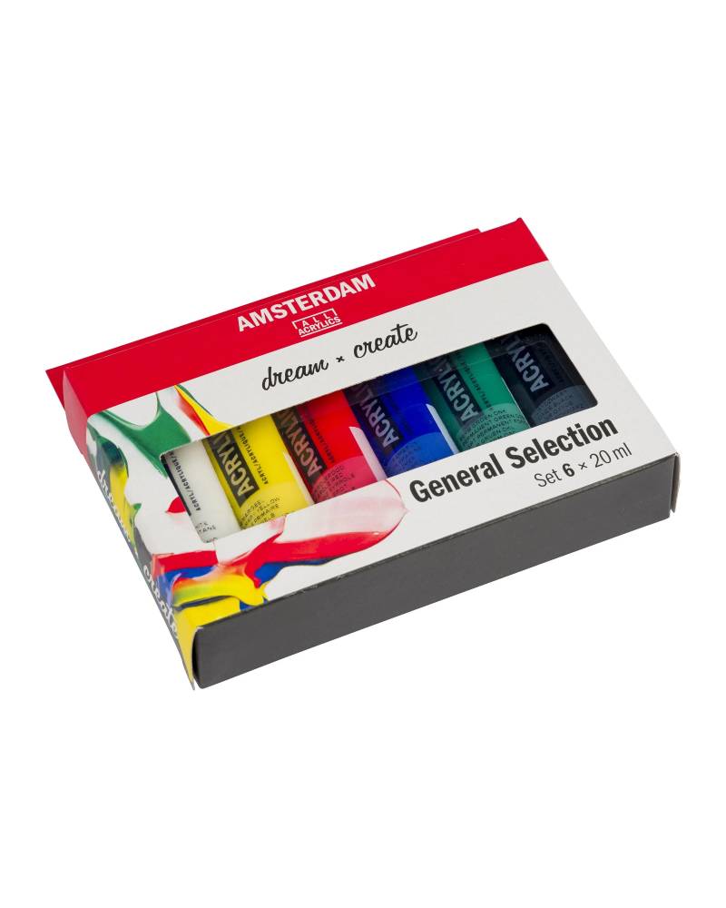 Acrilico Amsterdam Set Ritratti – 6 x 20 ml – AMSTERDAM - 2