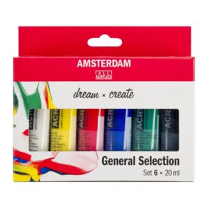Acrilico Amsterdam Set Ritratti – 6 x 20 ml – AMSTERDAM - 1