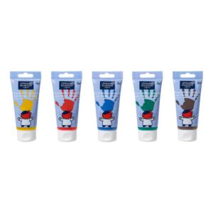 Tempere per Bambini My First Washable Finger Paints – Set Classico (5x80ml) - 2