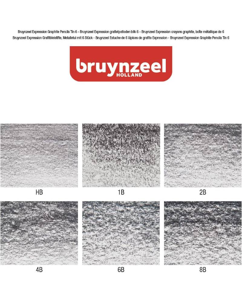Set 12 Matite in Grafite Bruynzeel Expression - 4