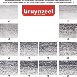 Set 12 Matite in Grafite Bruynzeel Expression - 1