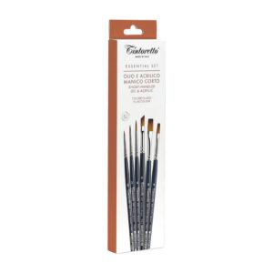 Foto_Di_Set_Essential_6_Pennelli_Acrilico_ed_Olio_Colore_Fluido_Tintoretto
