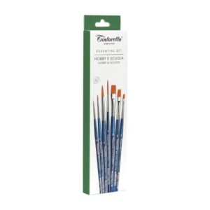 Foto_Di_Set_Essential_7_Pennelli_Hobby_&_Scuola_Tintoretto