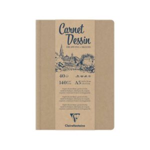 FOTO DI Album da disegno Clairefontaine con copertina in carta kraft