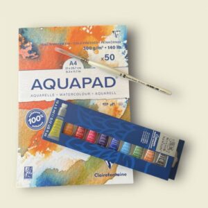 Kit Album + Pennello + Acquarello Avanzato – Desthore