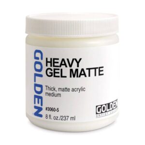 foto di Golden Heavy Gel Matte – Gel Denso Opaco per Impasti Acrilici (237 ml)