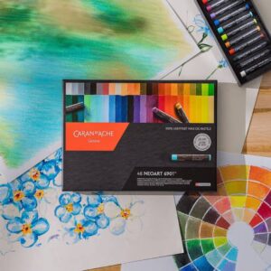 Foto_Di_Set_Caran_d'Ache_Pastelli_Neoart_12_24_e_48_Colori_2