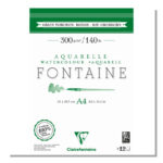 Album Per Acquerello 12 Fogli 300 g/m² - Clairefontaine