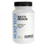 Matte Medium Per Acrilici - Golden