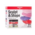 Set Medium Acrilici Per Texture - Amsterdam