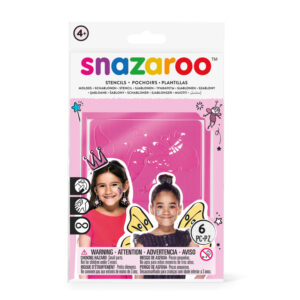 Stencils Truccabimbi Fantasy 6 Mascherine Riutilizzabili – Snazaroo - 1