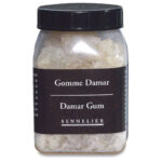 Gomma Damar in grani per vernici e medium per olio - Sennelier