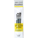 Pennelli Piatti Acrilico Winsor & Newton Foundation